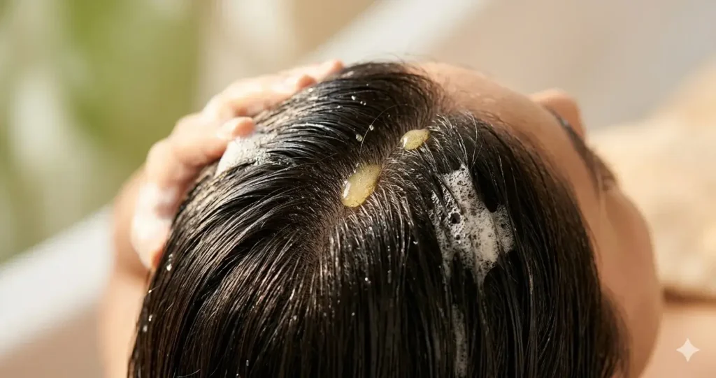 Herbal shampoos improve hair​ healt⁠h over time