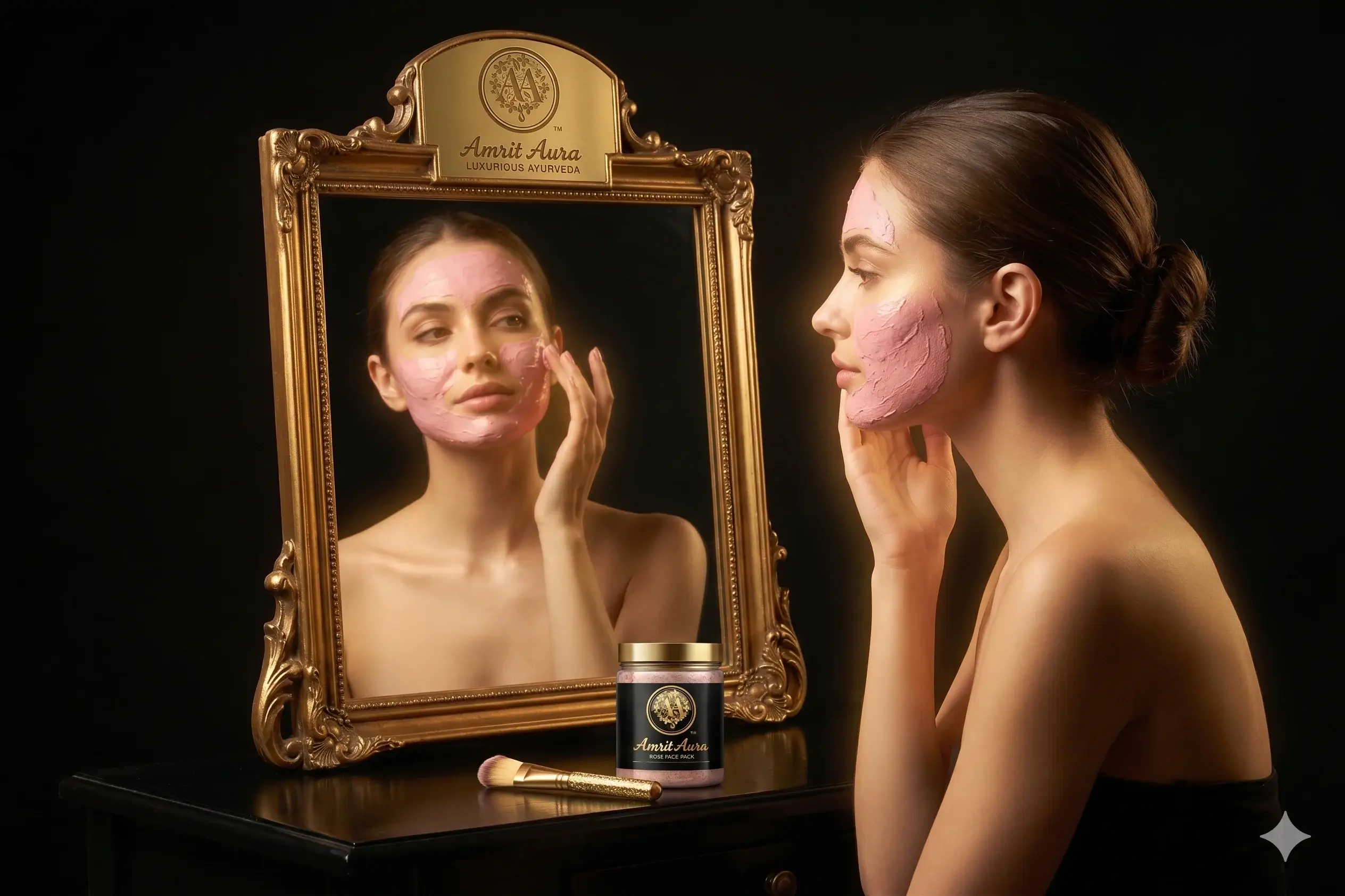 Rose Powder Face Pack - Image 4