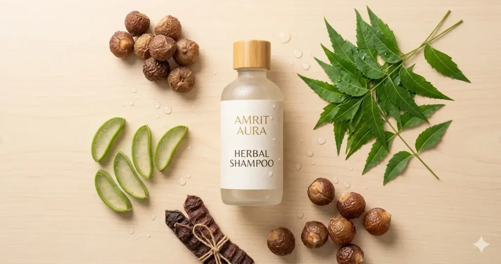 benefits of herbal shampoo